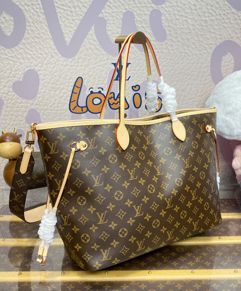 Louis Vuitton Neverfull Bandouliere Inside Out GM M11948 Brown